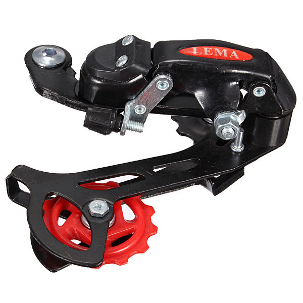 Bicycle Transmission Rear Derailleur 7 21 Speed For Mountain Bicycle Metal Black