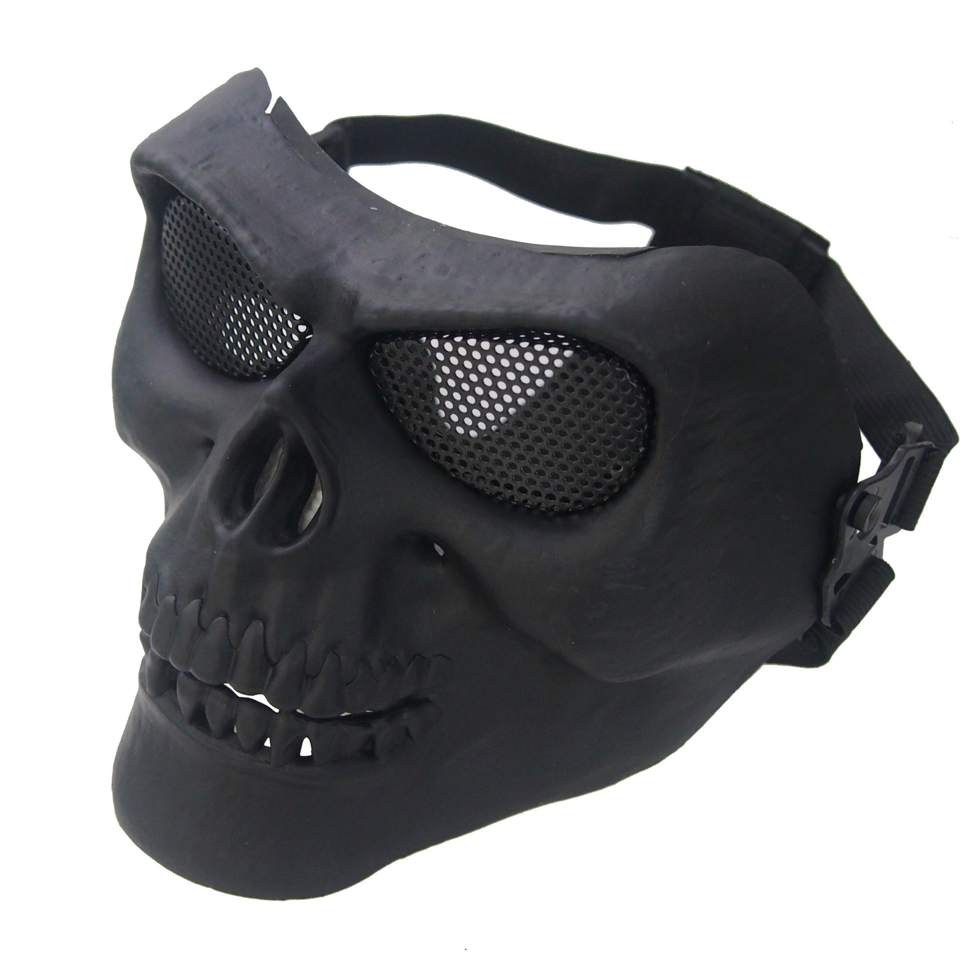 Outdooors CS Face Mask Masque Skull Style Airsoft War Game Guard Protection