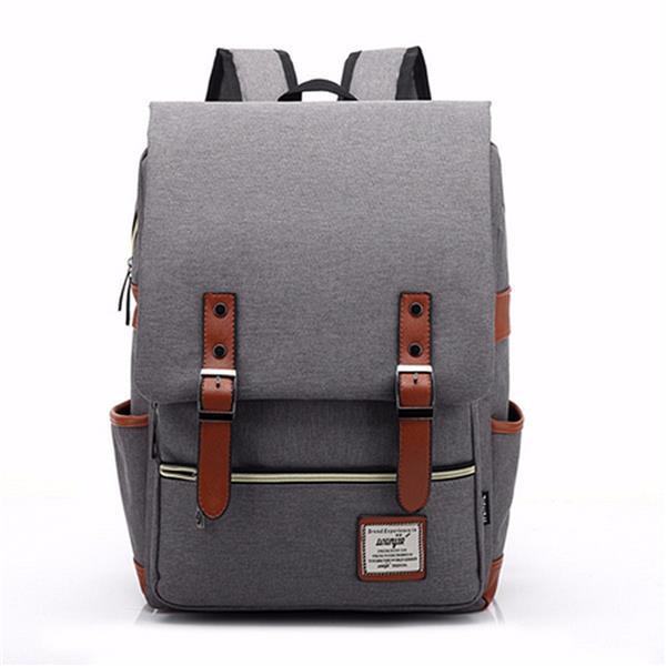 14inch Laptop Unisex Canvas Classic Laptop Backpacks