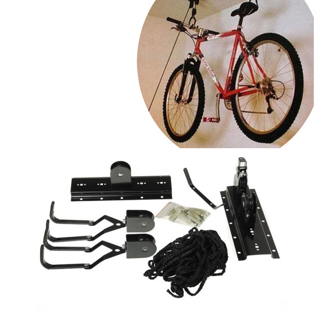 Bicycle Shelf Storage Rack Mount Hanger Hook Garage Wall Bike Holder Racks House Bicycle Wall Mounted Stands