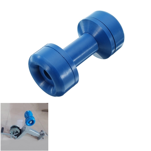 Yacht Trailer Boat Winch Seat Roller Blue Motorboat Winch Stand Roller PVC Front Support Blue