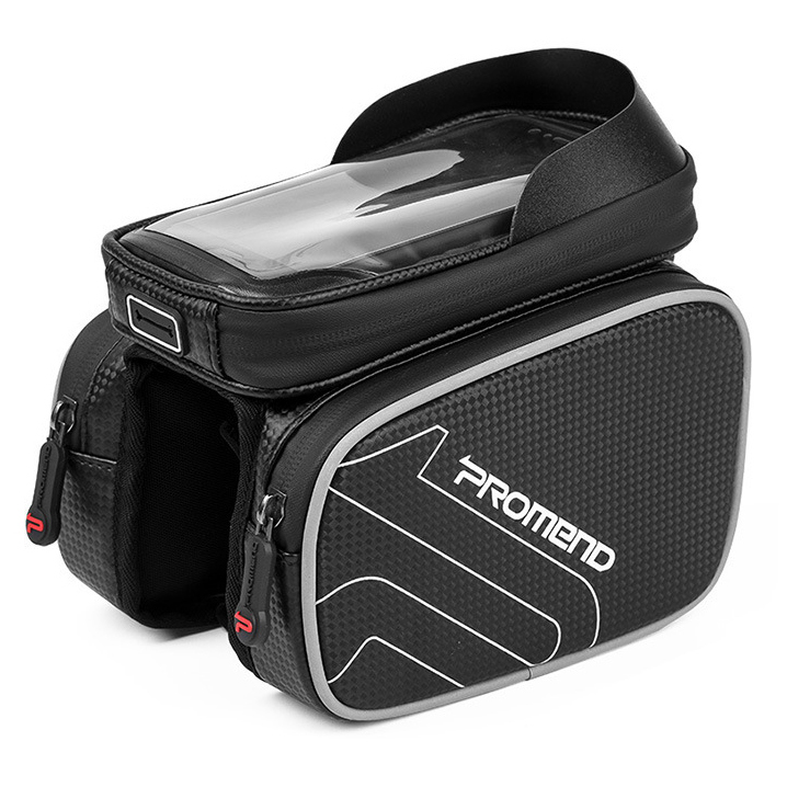 PROMEND SGB-14E38 6.2 inch Waterproof Touch Screen MTB Bicycle Bag Reflective Frame Top Tube Phone Bag