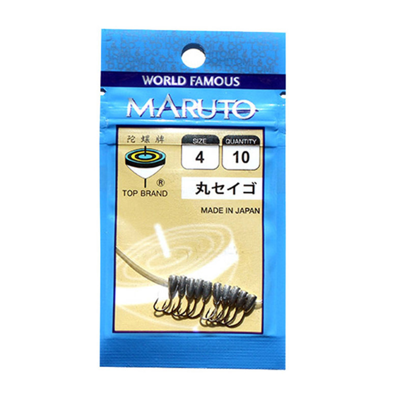 ZANLURE 50pcs Maruseigo #4 Jig Head Hooks Fishing Lead Head Hooks Fishing Hook Tackle