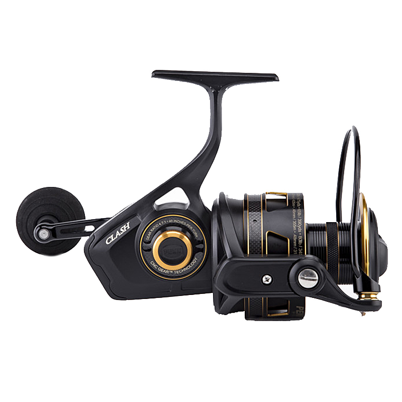 PENN Clash CLA 8000 6.2:1 8+1BB Metal Spinning Fishing Reel Left/Right Interchange Pre-Loading Wheel