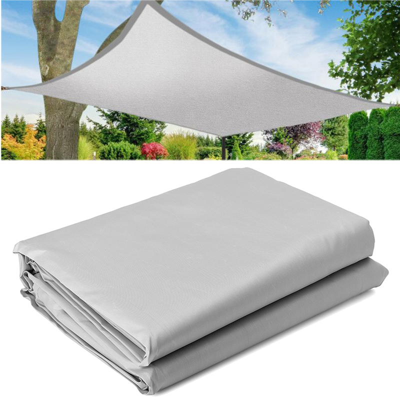 4×4/6/8M Sun Shade Sail Outdoor Garden Patio UV Proof Awning Canopy Waterproof Screen Cover