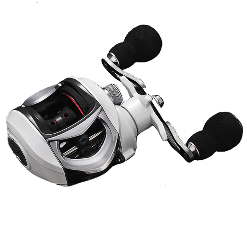 ZANLURE 6.3:1 12+1 BB Stainless Steel Fishing Baitcasting Magnetic Braking System Reel Left/Right Hand