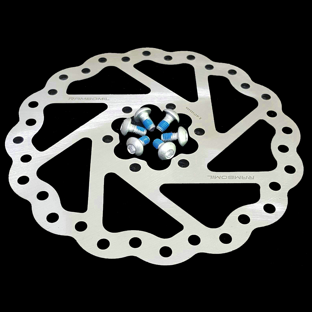 RAMBOMIL M-17 140MM Bike Bicycle Mechanical Brake Disc Electric Bike Scooter MTB Cycling Brake Disc