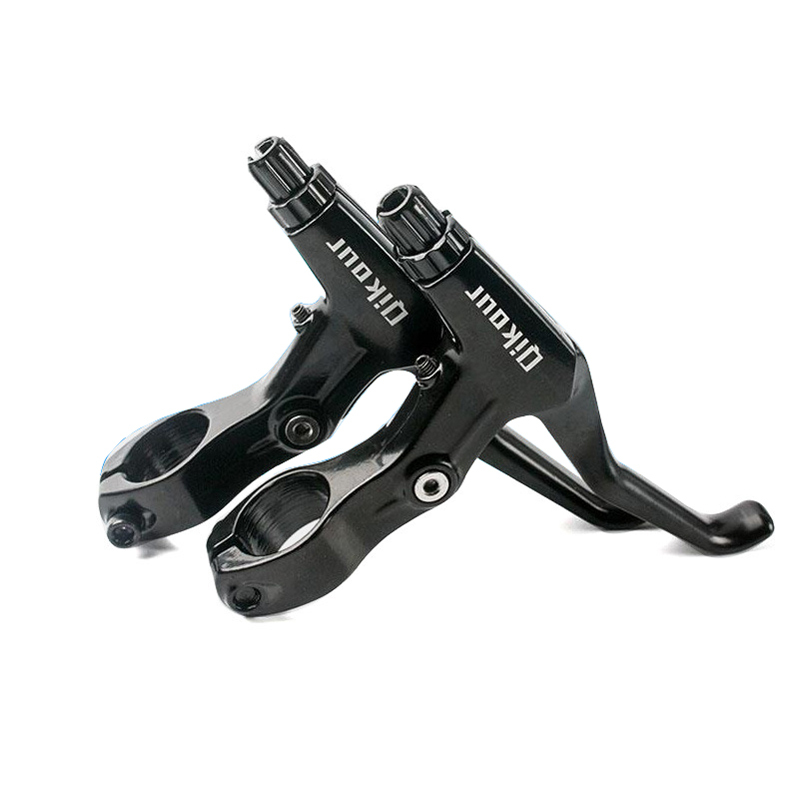 Qikour Aluminum Alloy Cycling MTB/Road Bike Brake Levers 2.5 Fingers Length Bike Bicycle Disc Brake Lever