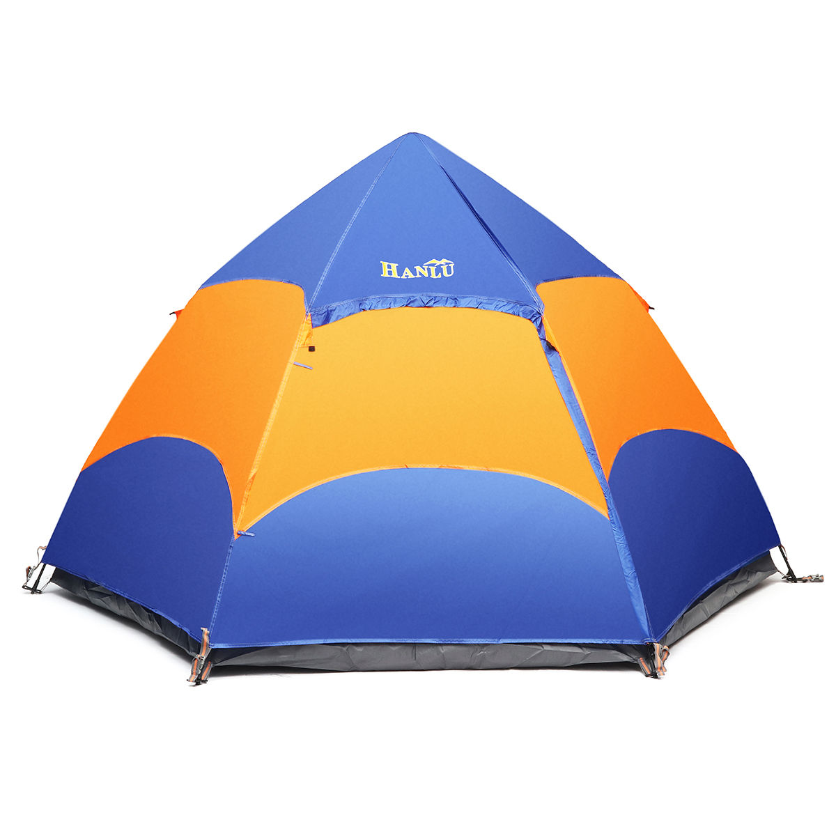 Outdoor Camping 5-6 People Automatic Instant Pop Up Tent Waterproof UV Proof Large Sunshade Canopy