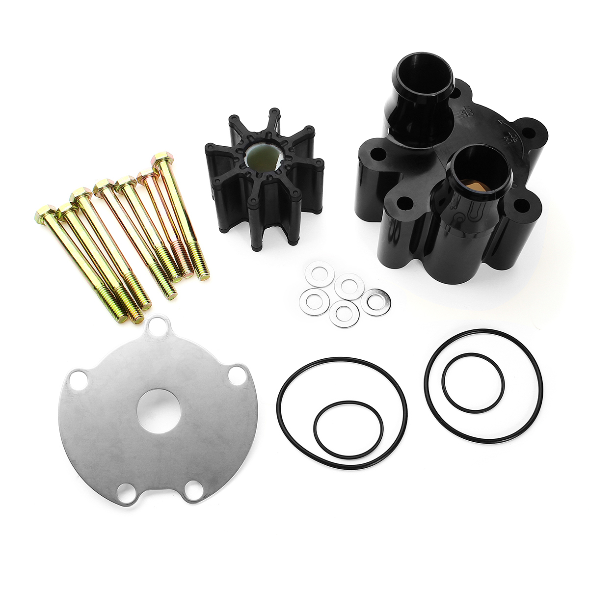 Boat Water Pump Impeller Repair Part Kit For Mercruiser Bravo Raw 46-807151A14