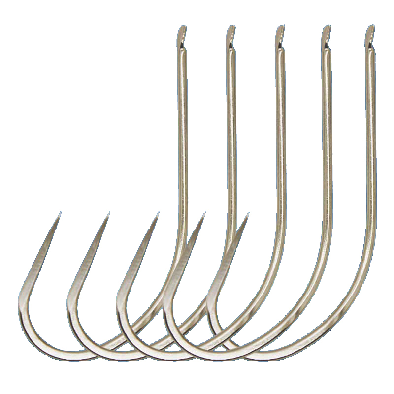 ZANLURE 50pacs/pack 28#-34# High Carbon Steel Fishing Hook Sea Fishing Hooks