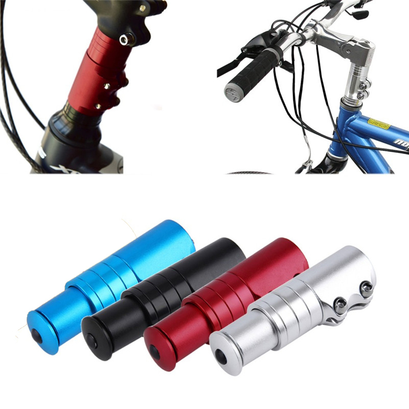 BIKIGHT Road Mountain Bike Fork Stem Extender Aluminum Alloy Bicycle Handlebar Riser Metal Cycling