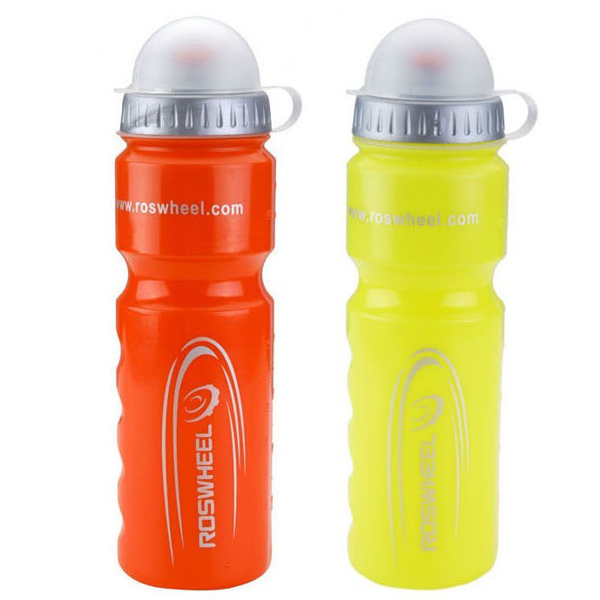 ROSWHEE Sports Water Bottle Plastic Bike Sports Ride Bottle 700ml