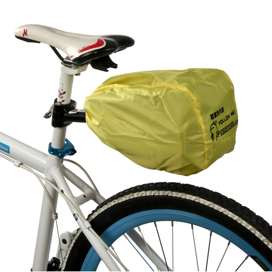 ROSWHEEL Bike Quick Release Buckle Bicycle Saddle Bag+Rain Cover