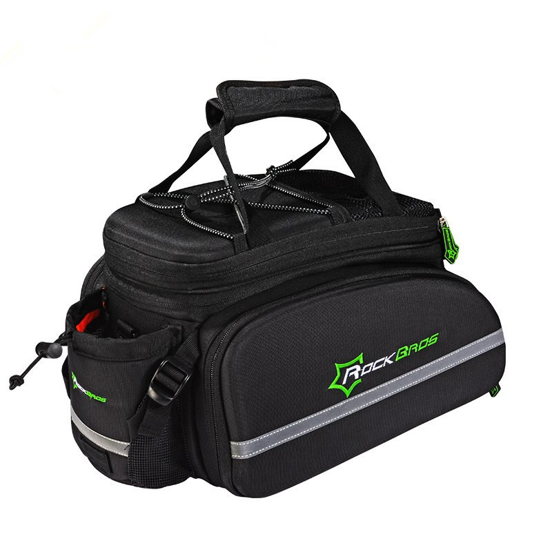 ROCKBROS Cycling Rack Bag Bicycle Bag Rear Trunk Bag Carry Bag Mountain Bike Backpack