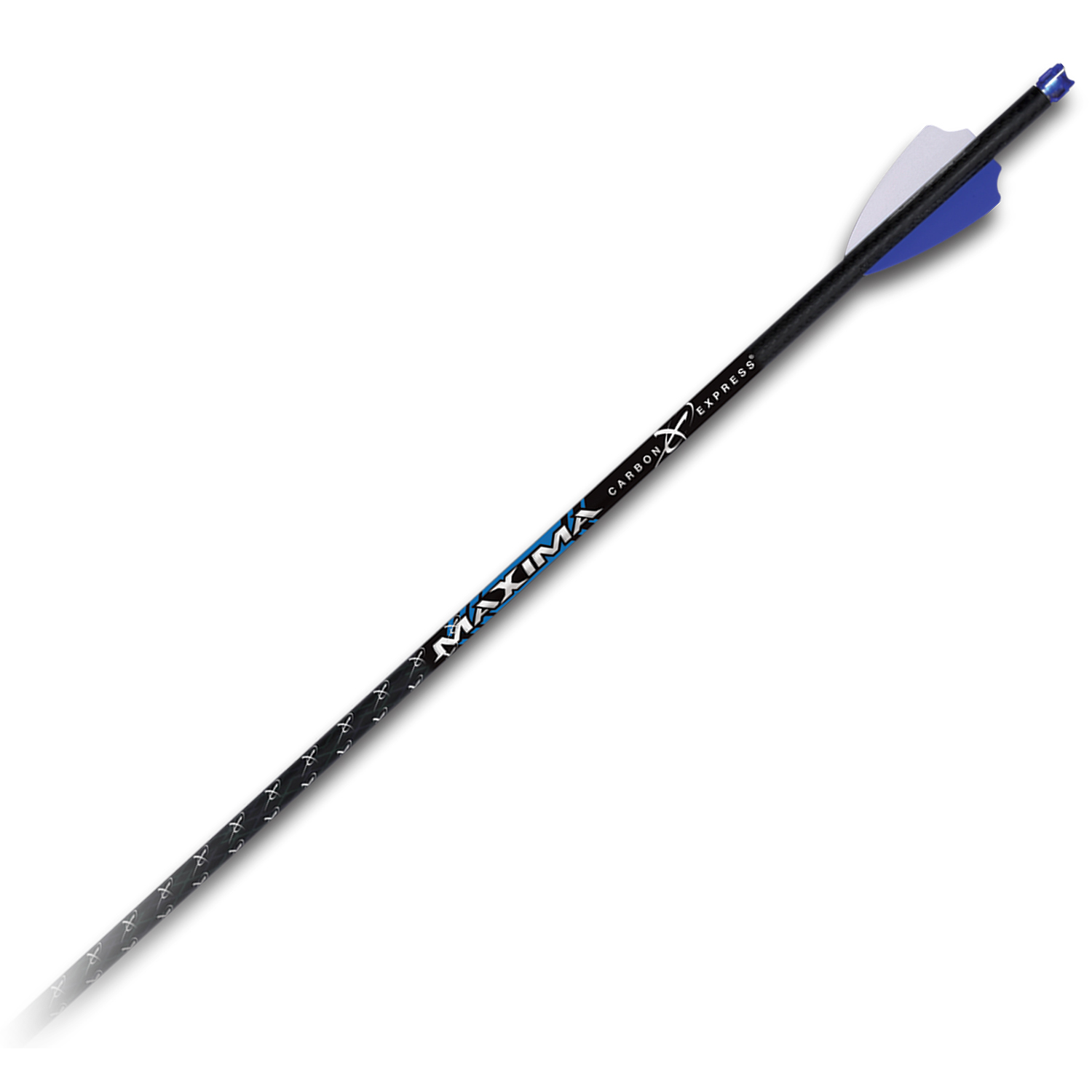 Carbon Express Maxima Blue Streak 22 Bolt w/2 Light Nock 5pk