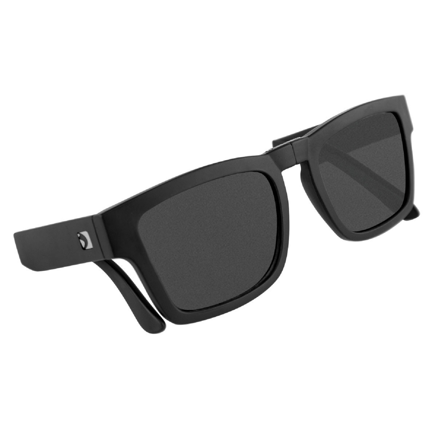 Bobster Brix Folding Sunglasses Matte Blk Frame/Smoked Lens