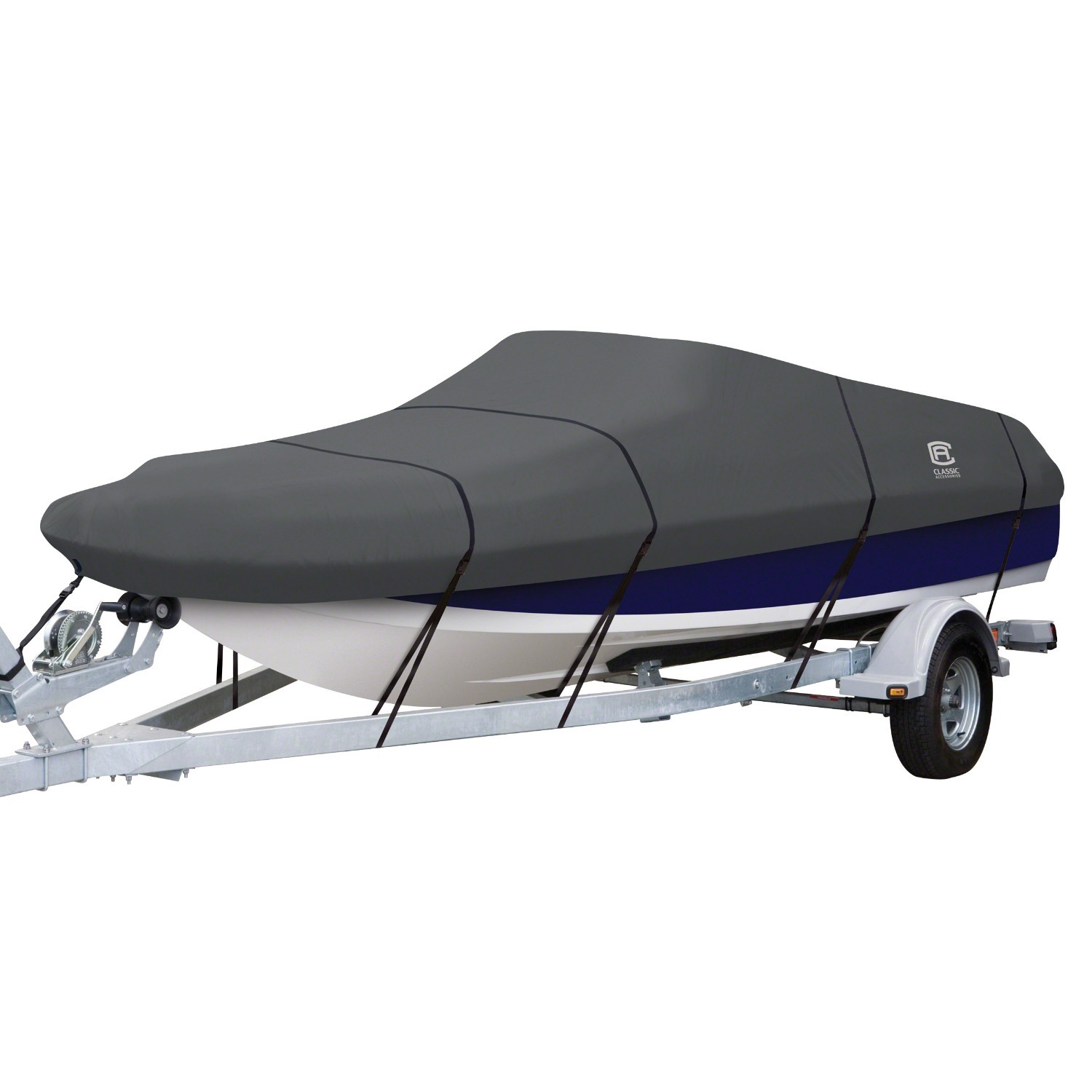 Classic Accessories StormPro Deck Boat Cover 16′ – 18.5′ L