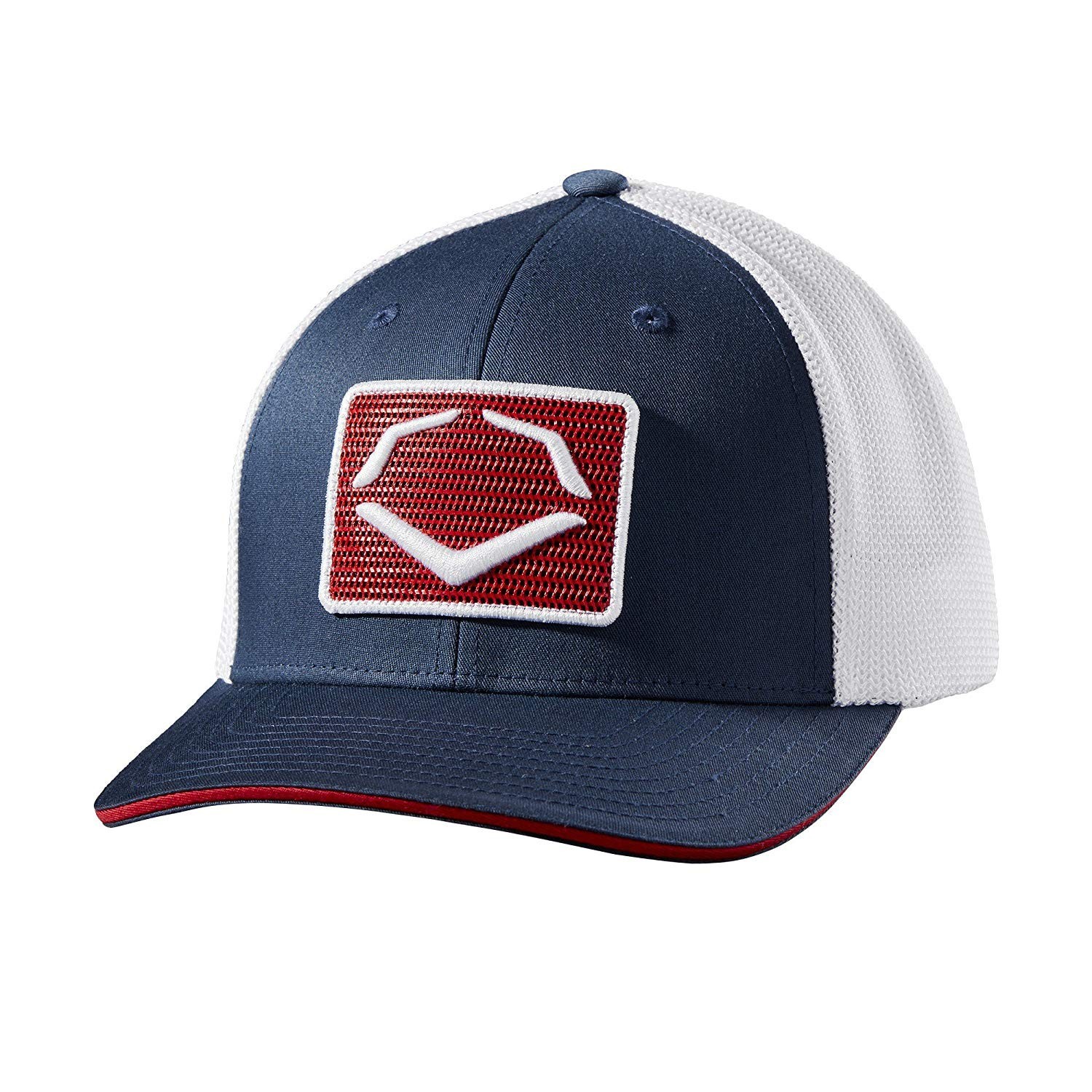 EvoShield Rank Flexfit Hat-Navy/White S/MD