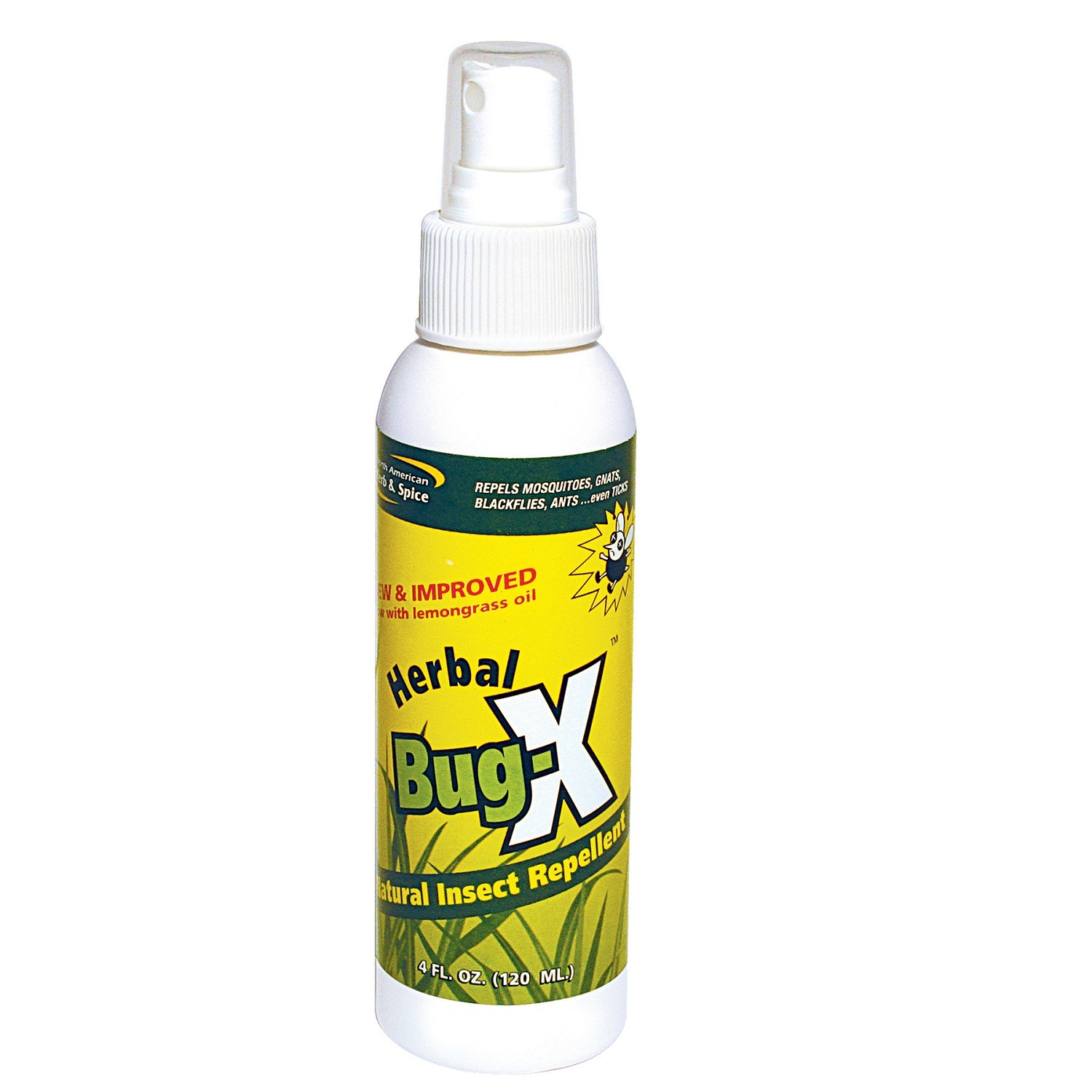 Herbal Bug-X Natural Insect Repellent Spray – 4 Ounce