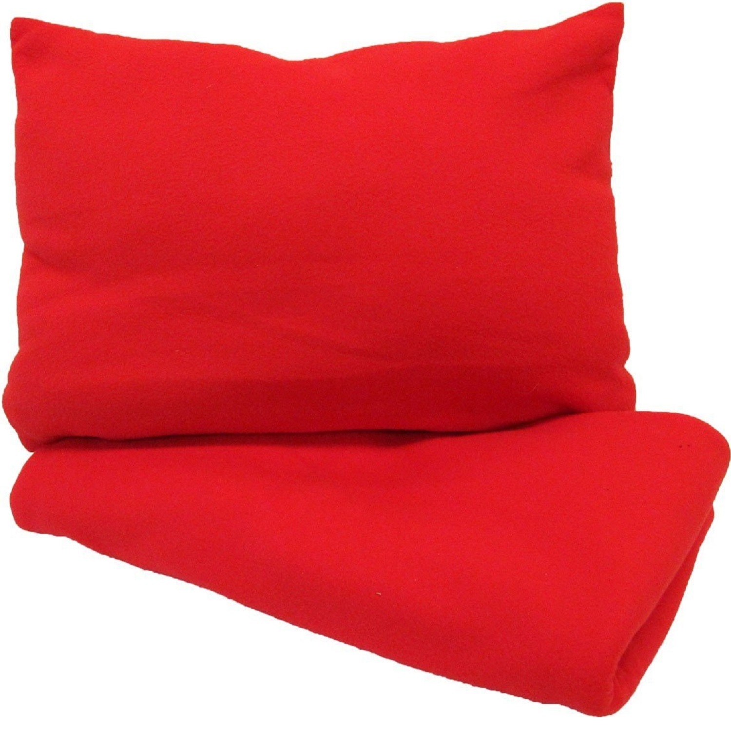 Kamp-Rite Pillow & Blanket Set – Red