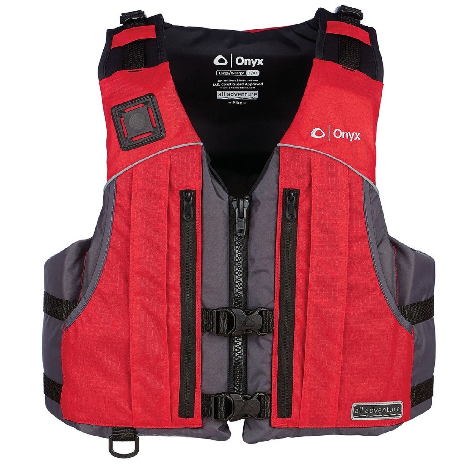 Onyx All Adventure Pike Vest – Red L/XL