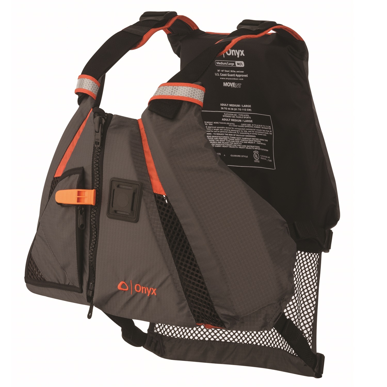 Onyx Movevent Dynamic Vest-Orange-XS/SM