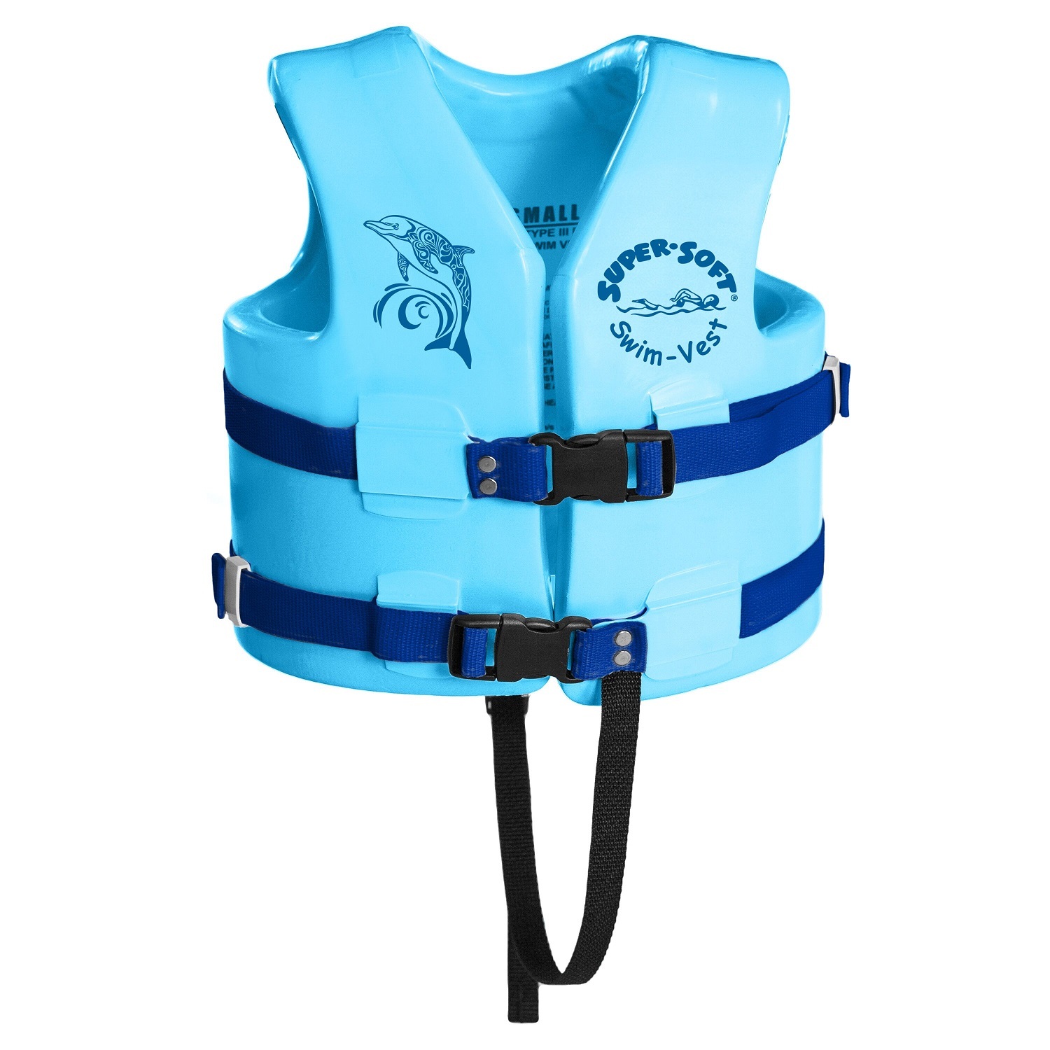 TRC Recreation Kids Super Soft USCG Vest XS – Marina Blue