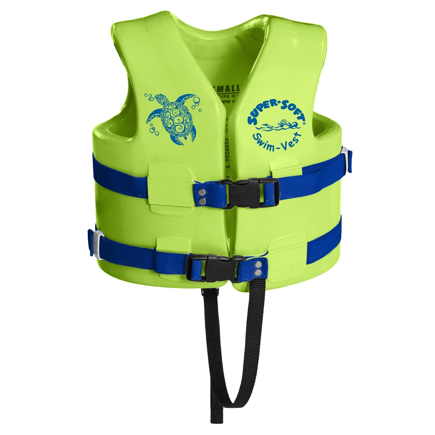 TRC Recreation Kids Super Soft USCG Vest S – Kool Lime Gn