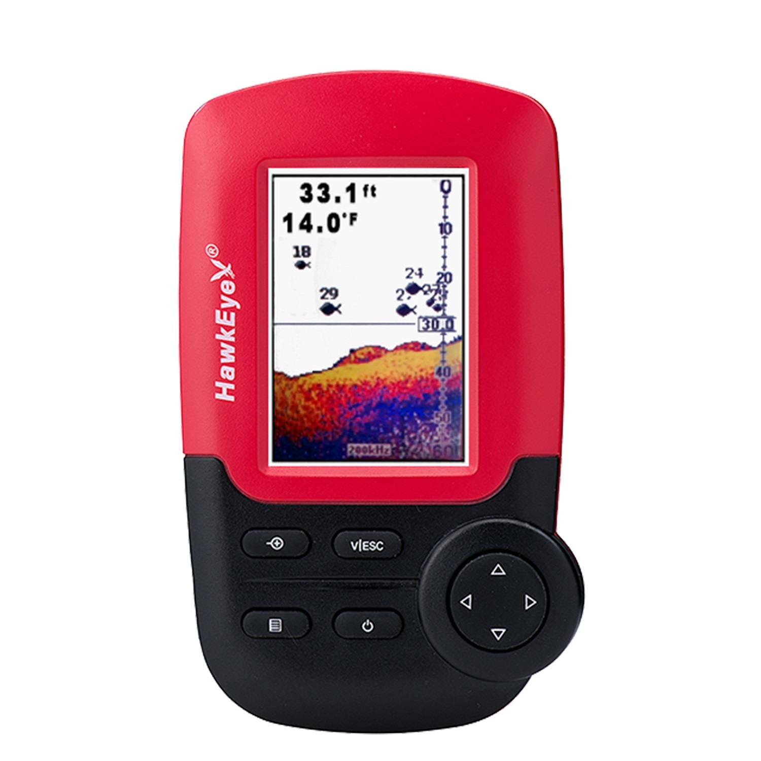 HawkEye FishTrax 1C Color Fish Finder