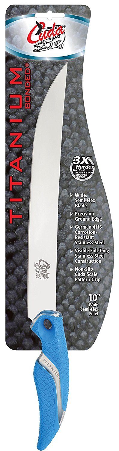 CUDA 7in Titanium Bonded Freshwater Fillet Knife