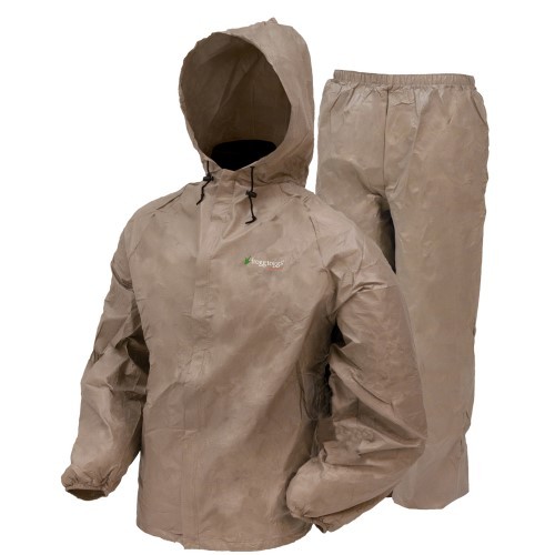 Frogg Toggs Ultra Lite Rain Suit Khaki Medium UL12104-04MD