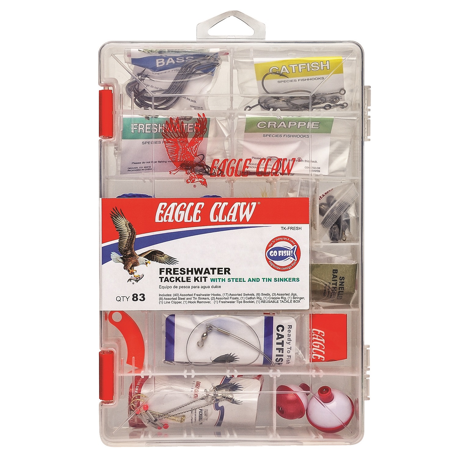 Eagle Claw Fresh Water Tackle Kit