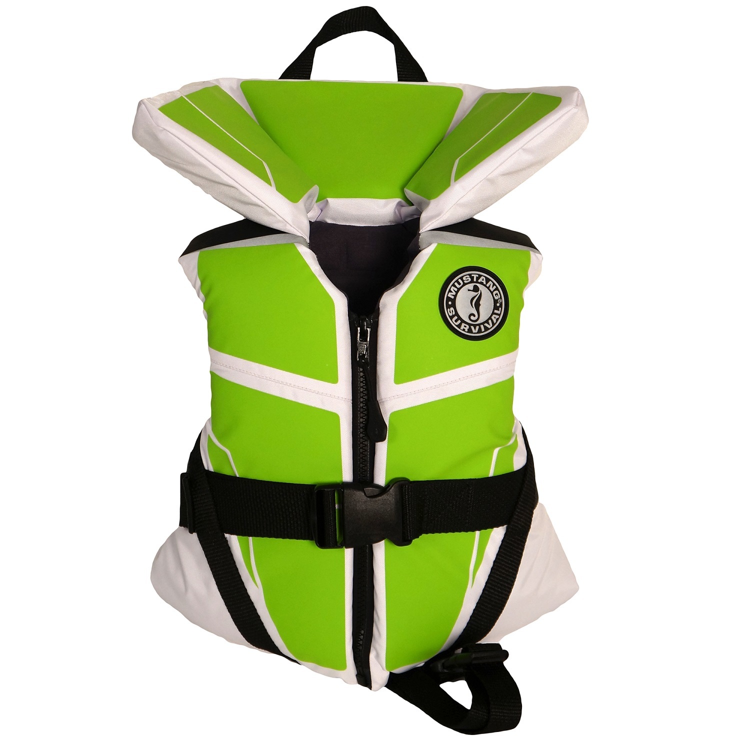 Mustang Survival Lil’ Legends 100 Vest White/Green Infant