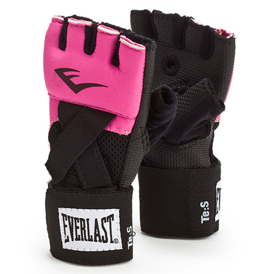 Everlast Womens Evergel Hand Wraps Medium Pink