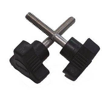 Scotty 5/16in X 21/4in Star Knob 2 Pack