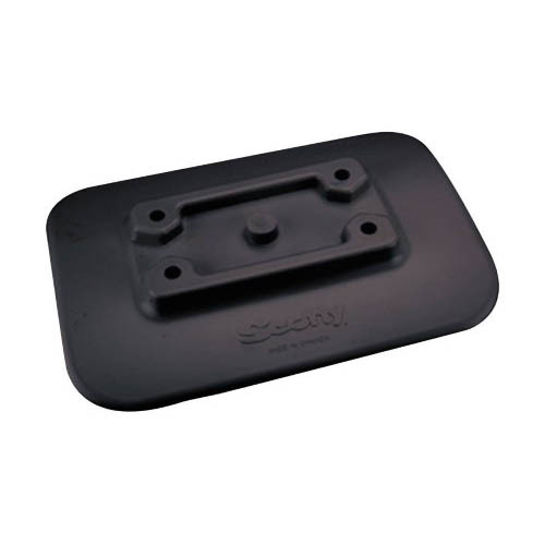 Scotty Glue-On Pad For Inflatable Boats Black