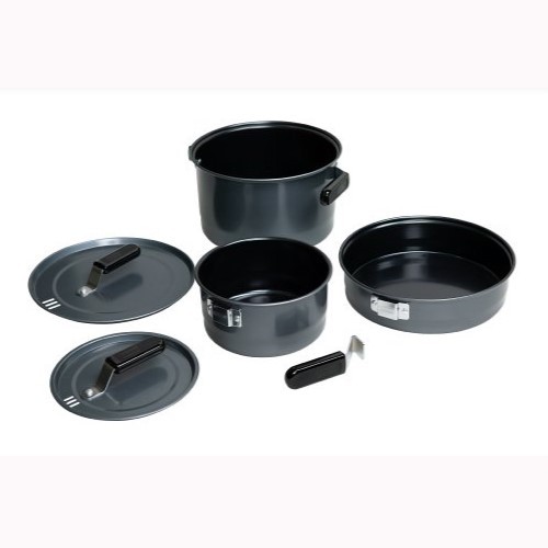 Coleman Family Cookset 6 Piece Black Enamel 2000016423