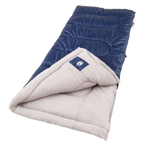 Coleman Sunridge 75×33 Inch Rectangle Sleeping Bag Blue