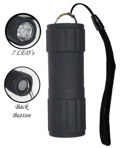 SALE Closeout Waterproof Shock resistant 7 Led Flashlight FL3031WSB