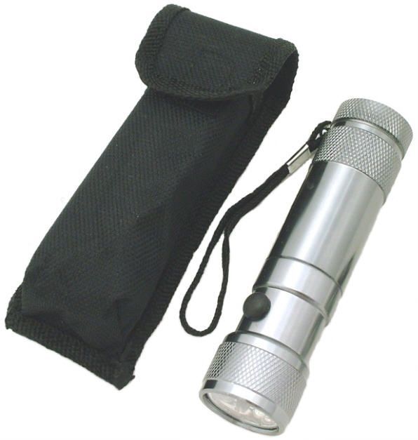 SALE Closeout 8 Bulb Led / LASER Flashlight FL3092T