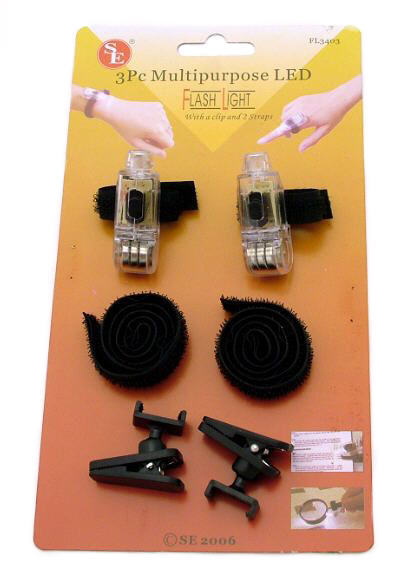 SALE 2- 3pc Super Bright LED finger light FL3403