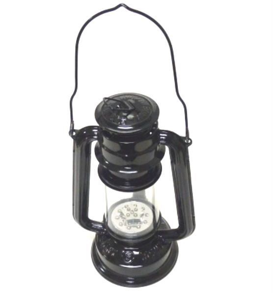 SALE Black LED Hurricane Lantern 15 Bulb FL805-15B