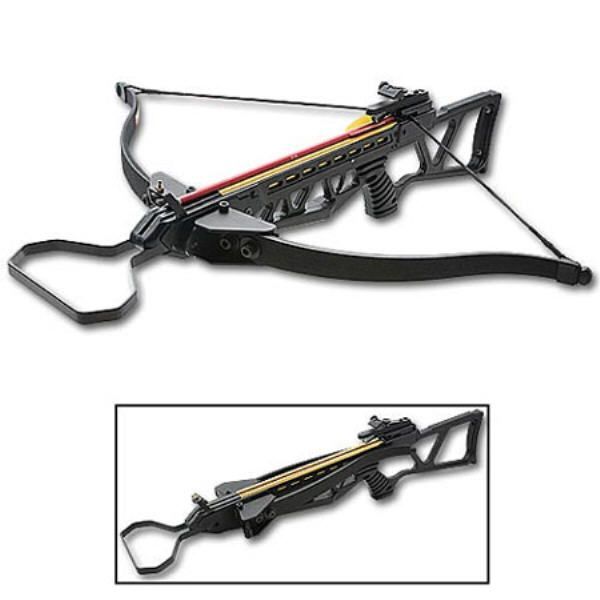 180 Pound Draw Black Crossbow MK180