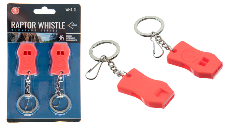 Key Chain Survival Whistles WH4-2L