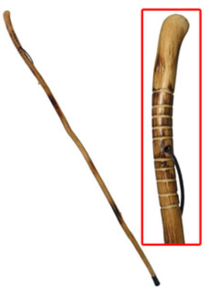 55 in Root Head Hardwood Walking Stick WS631-52RH