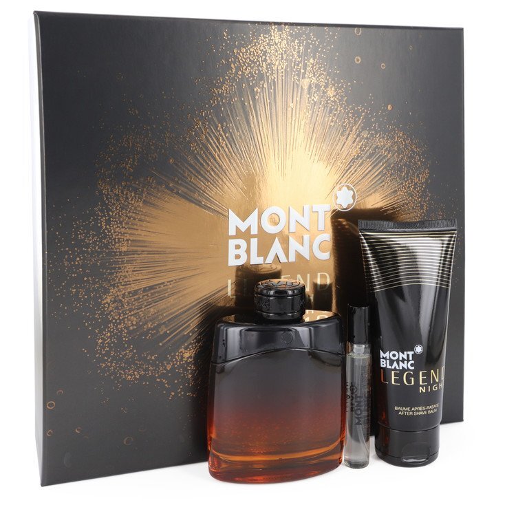 Montblanc Legend Night by Mont Blanc Gift Set -- 3.3 oz Eau De Parfum ...